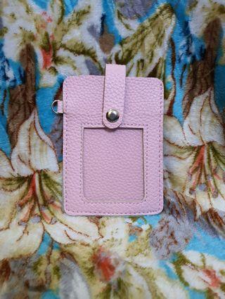 ID Pink Holder / Luggage Tag / Cellphone Holder