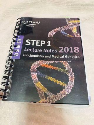 Kaplan usmle biochemistry 2018