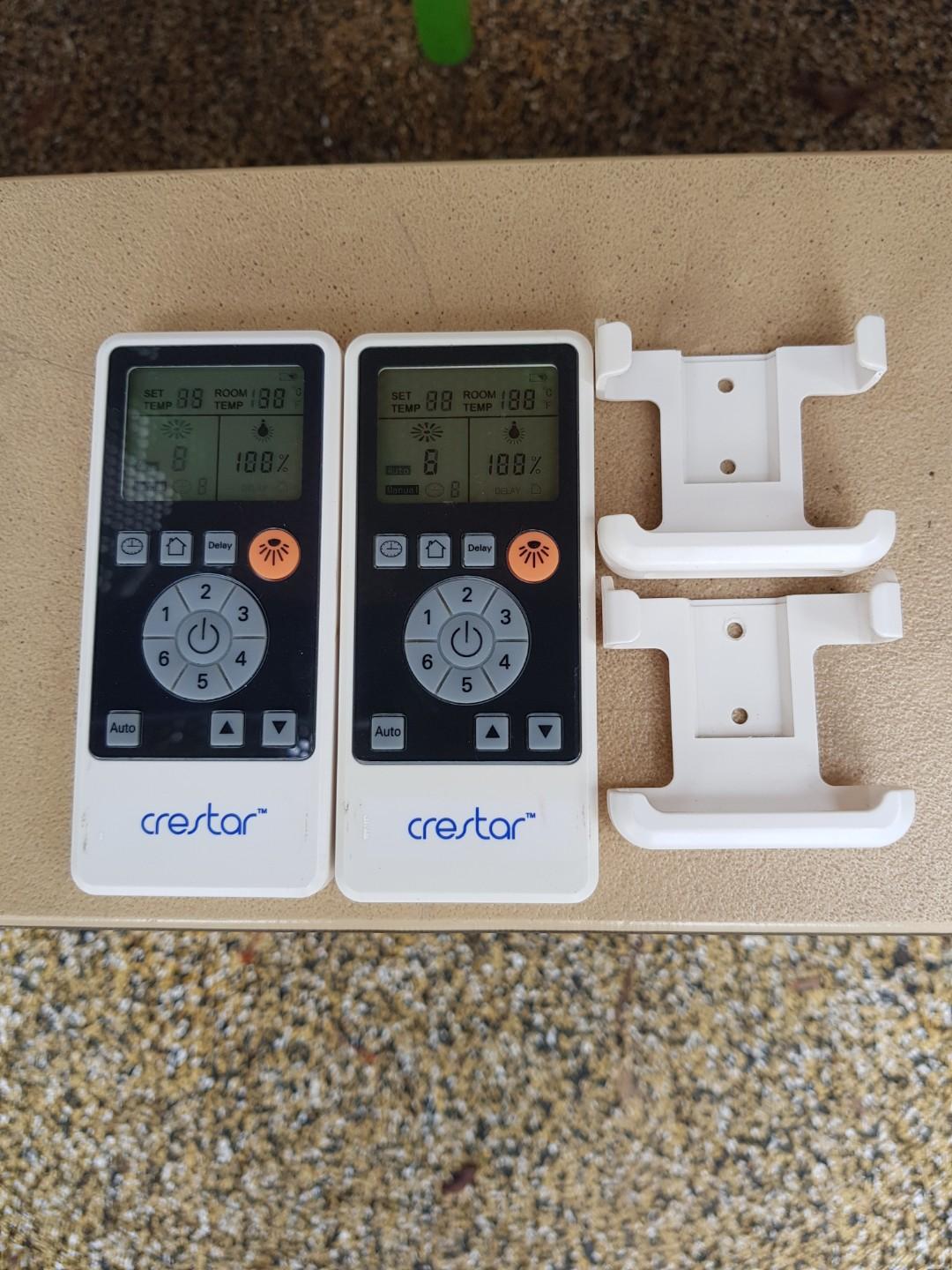 2 Crestar Ceiling fan remote control model V5 for 25, Furniture & Home