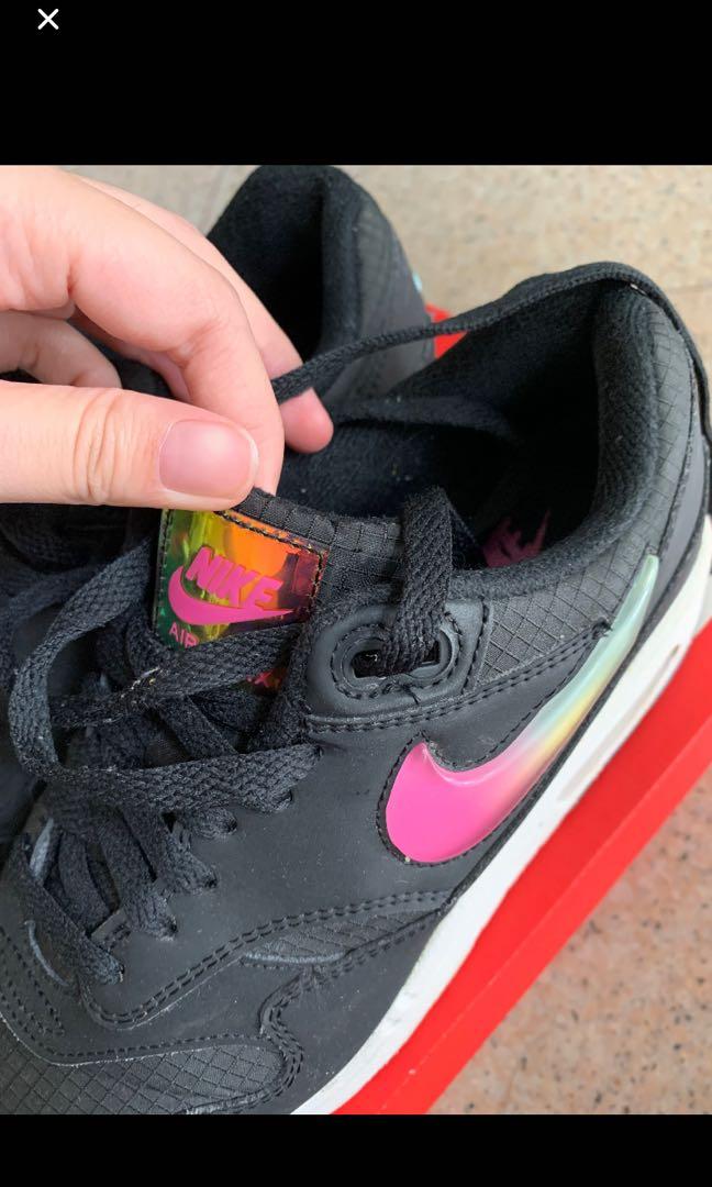 Nike air max 1 jelly jewel black top