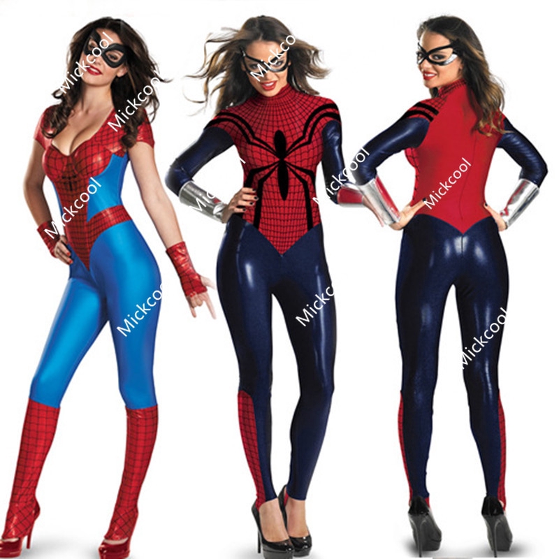 Woman's Spiderman Superhero Costume – FantasiaWear
