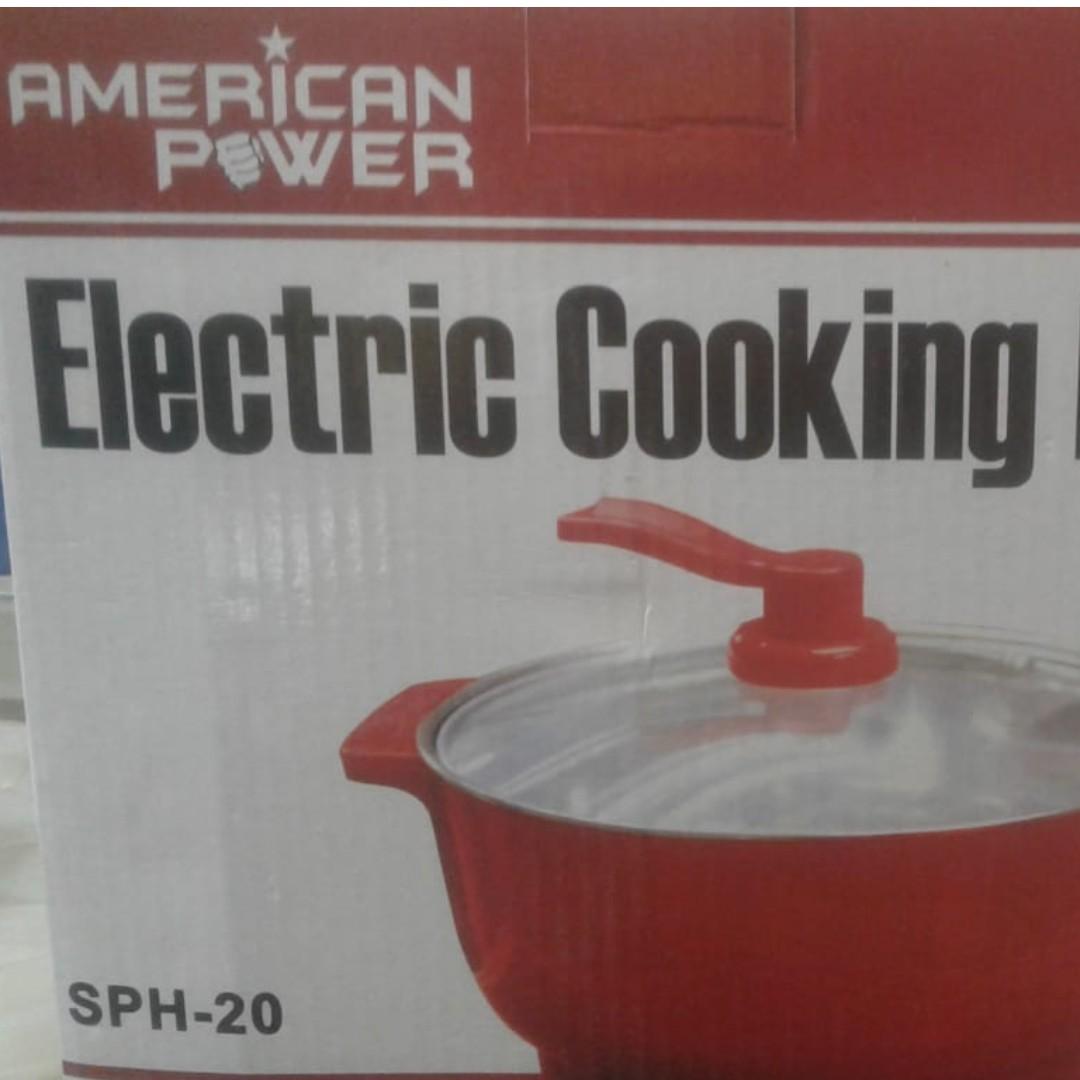 American power sales electric cooking pot