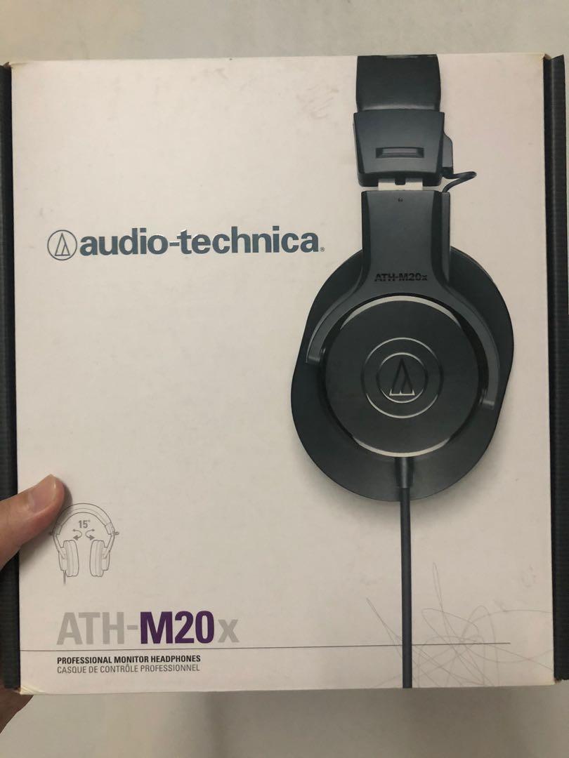 Audio Technica ATH-M20x, Elektronik, Audio di Carousell