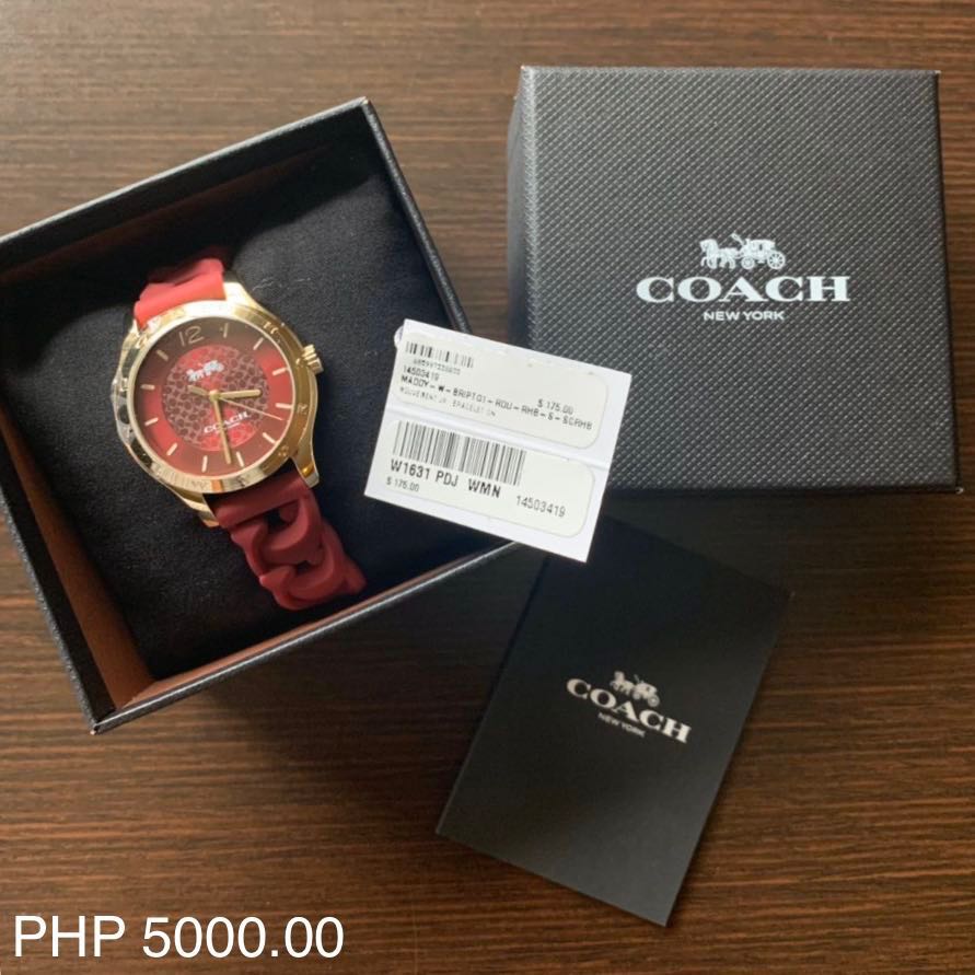 Coach maddy women's watch clearance