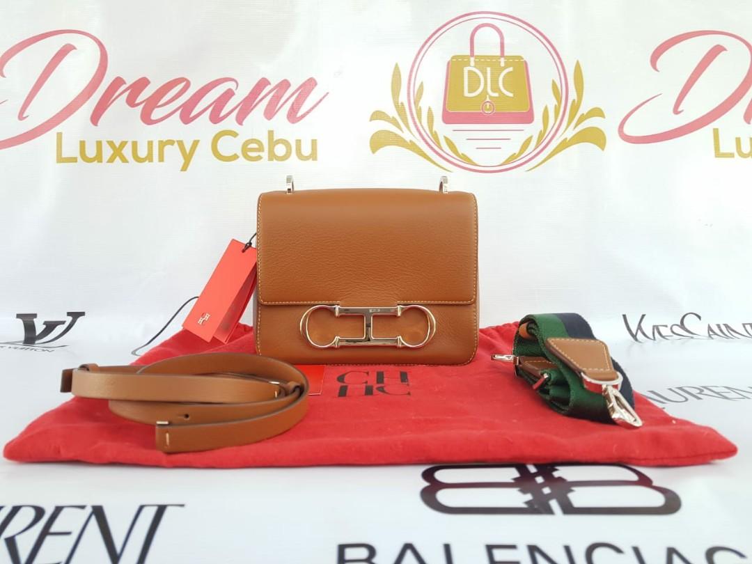 carolina herrera initials insignia bag price