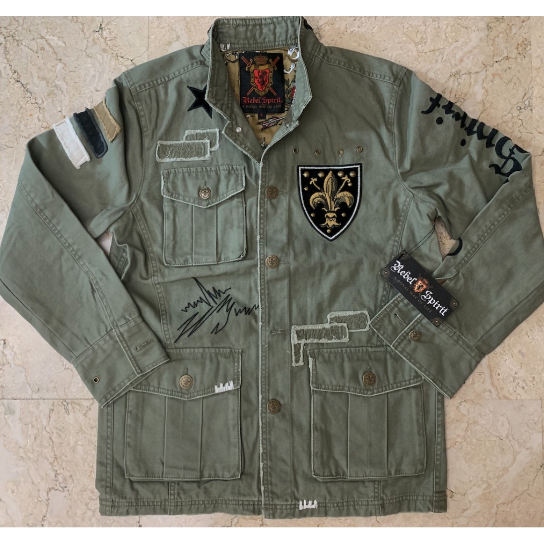 Authentic Us Brand Rebel Spirit Mens Jacket Mjk109 Men S