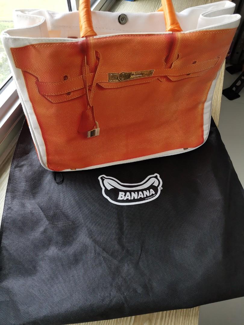 Banane Taipei orange birkin, Luxury, Bags & Wallets, Others on Carousell