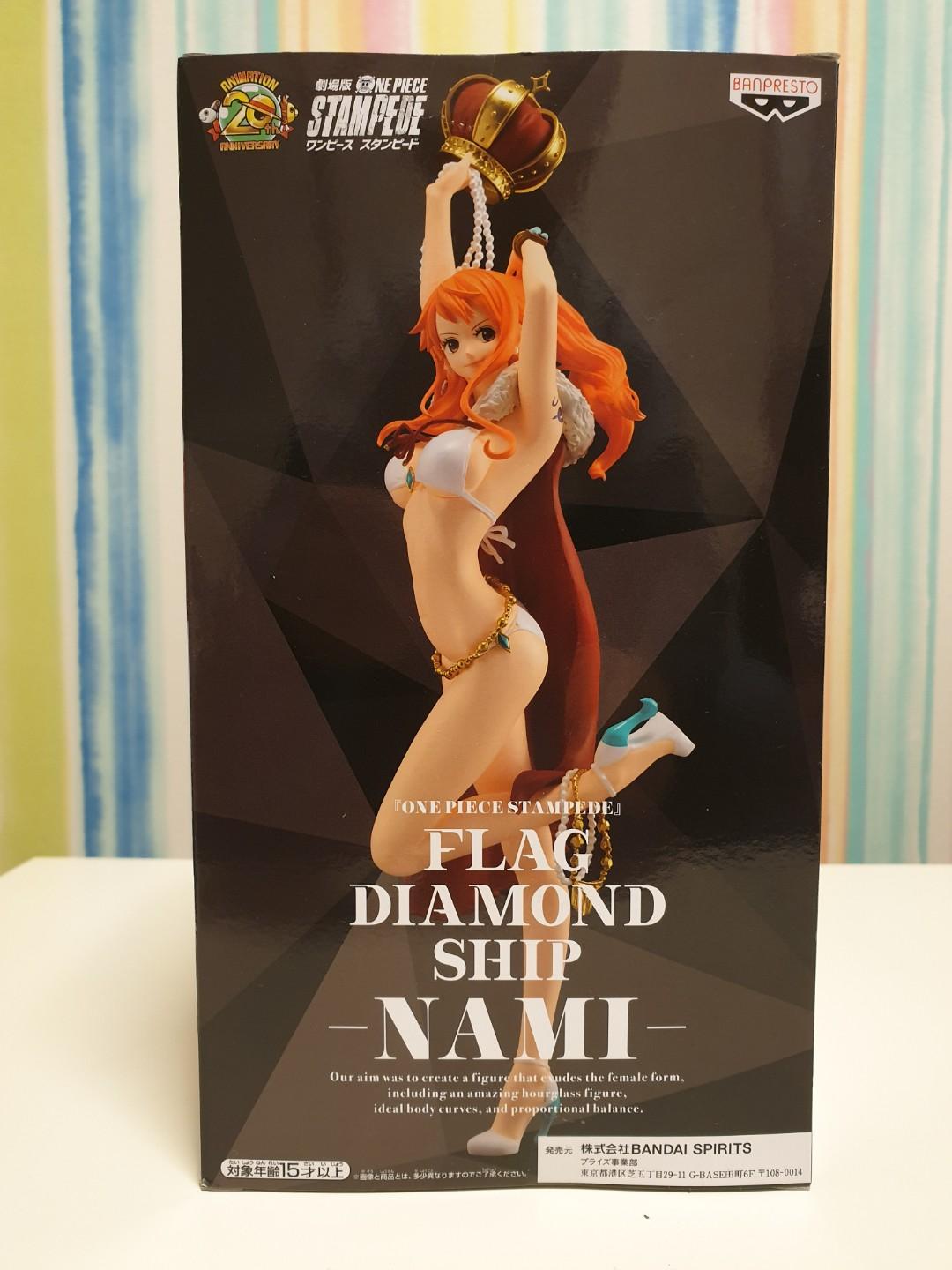 One piece stampede flag diamond ship nami clearance