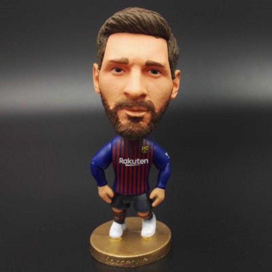 Barcelona Lionel Messi Football Figurine Toy Soccerwe Kodoto, Hobbies