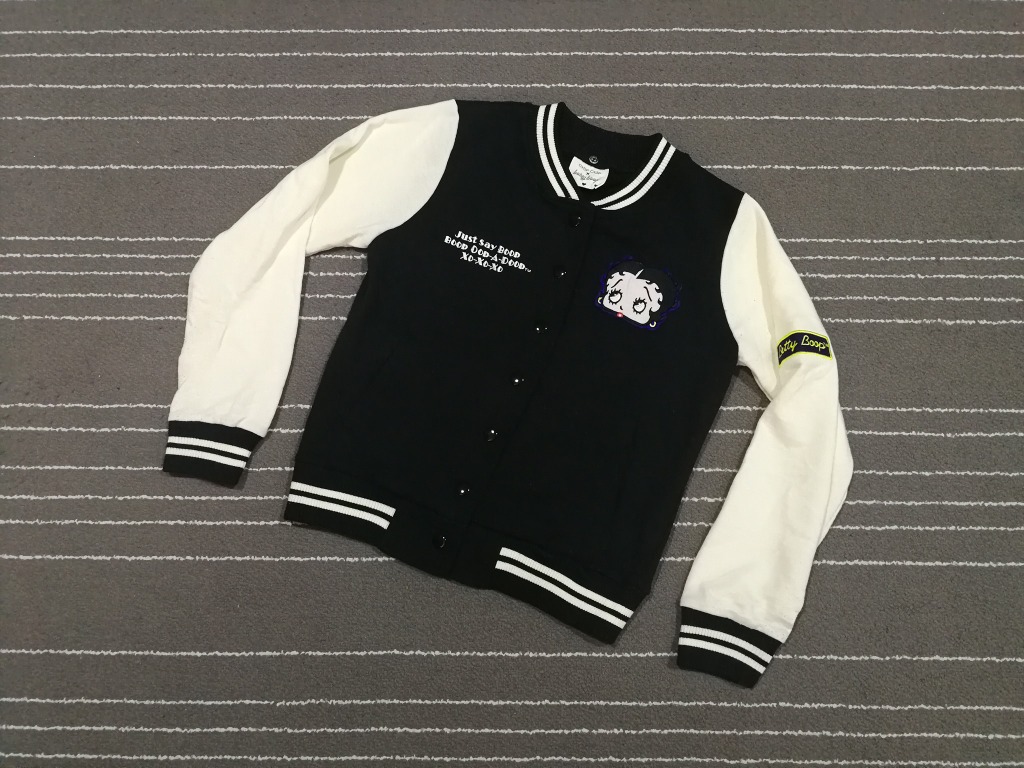 Betty boop varsity jacket discount