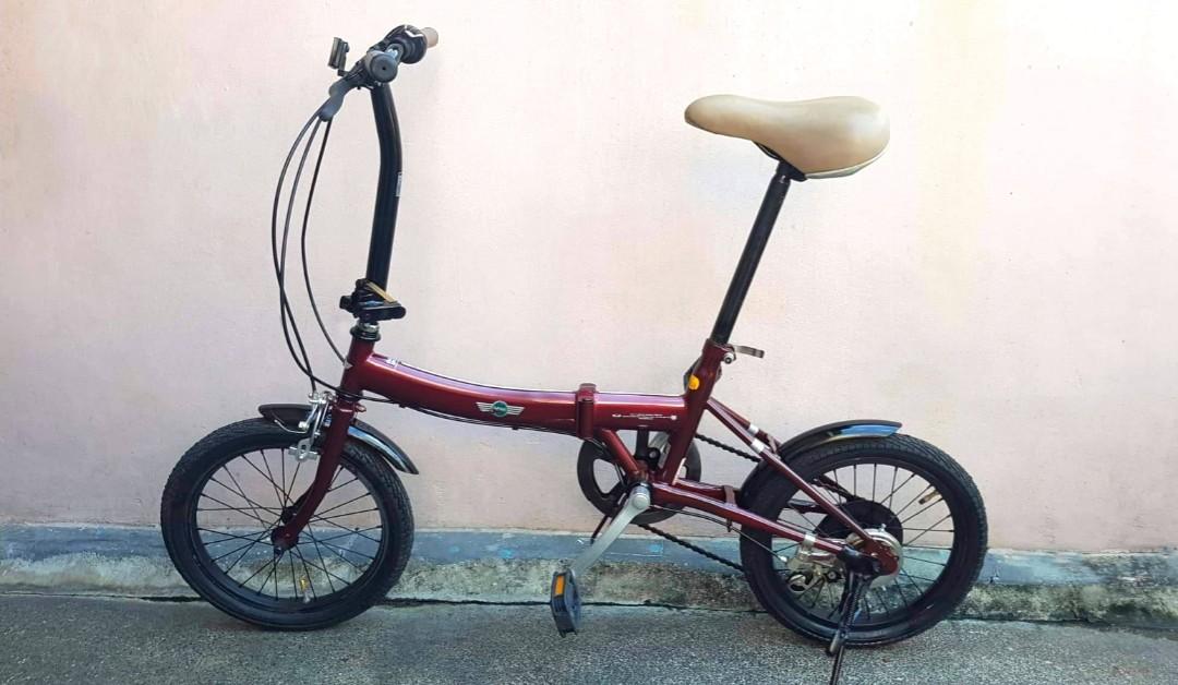 Mini cooper 2025 folding bike ebay