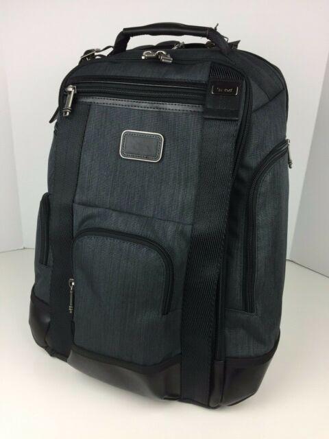 [BRAND NEW] Tumi Hedrick Deluxe Brief Pack Rucksack - Charcoal, Men's ...