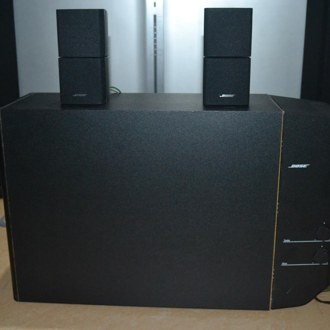Bose Acoustimass 5 series IV Powered 220 volts Audio Soundbars