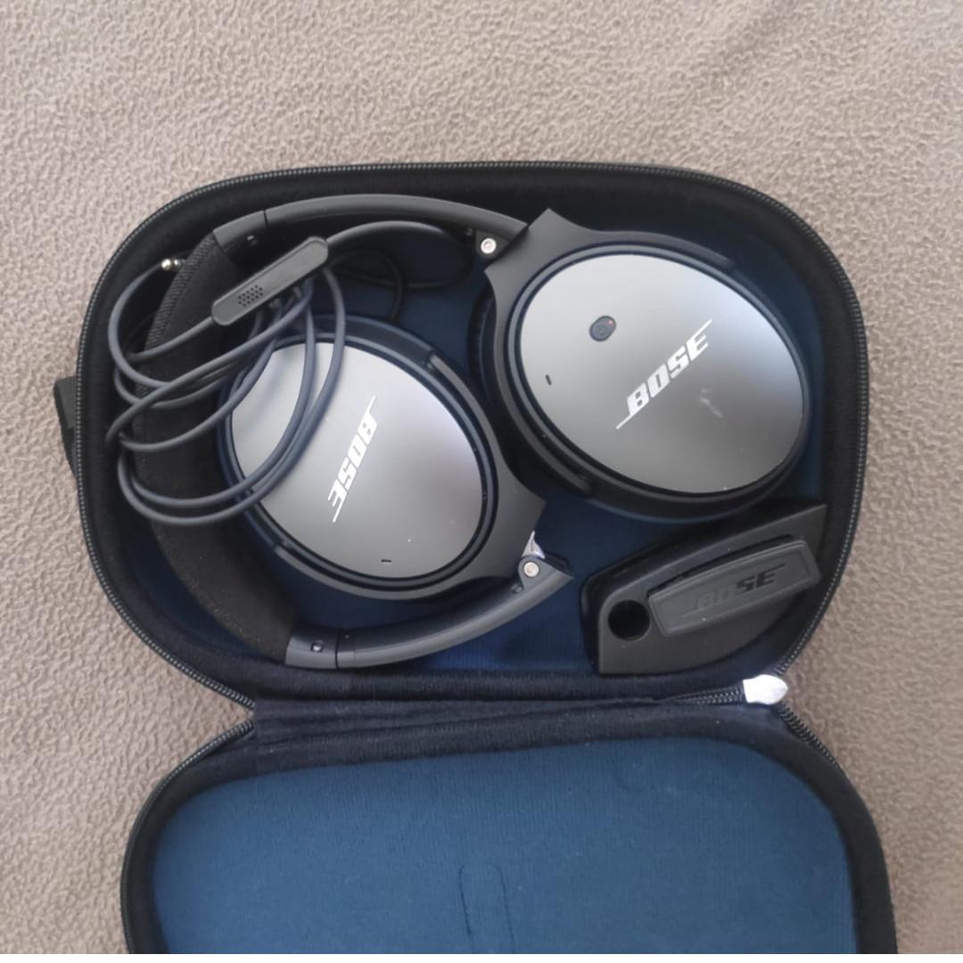 Bose Quietcomfort 25 Acoustic Noise Cancelling Headphones For Android Devices Black Wired Electronics Audio On Carousell