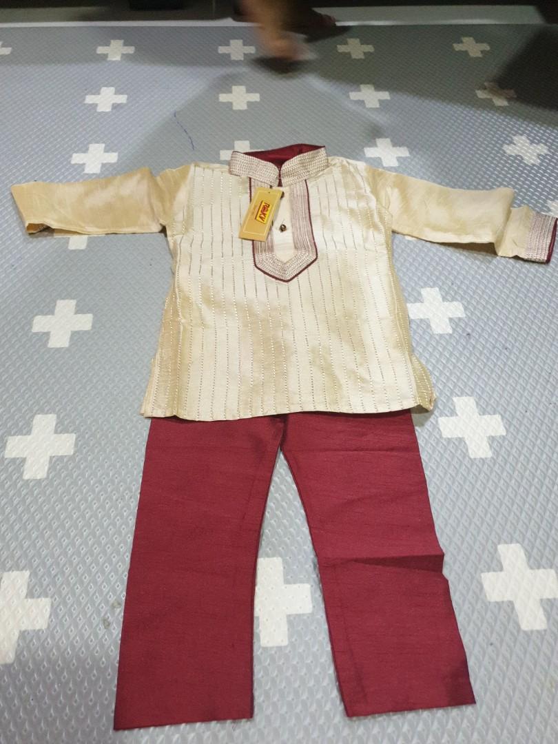 Boy Indian Clothes Babies Kids Babies Apparel On Carousell