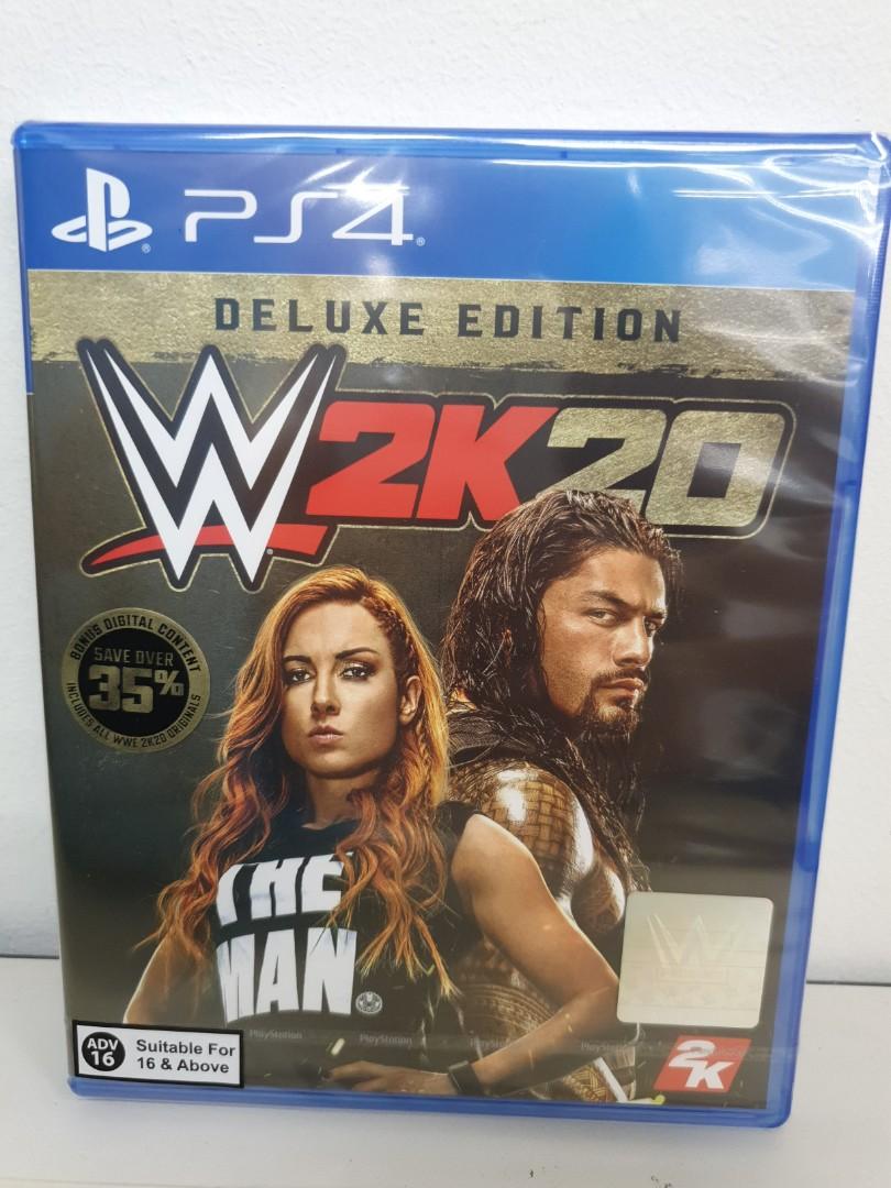 playstation 4 wwe 2k20