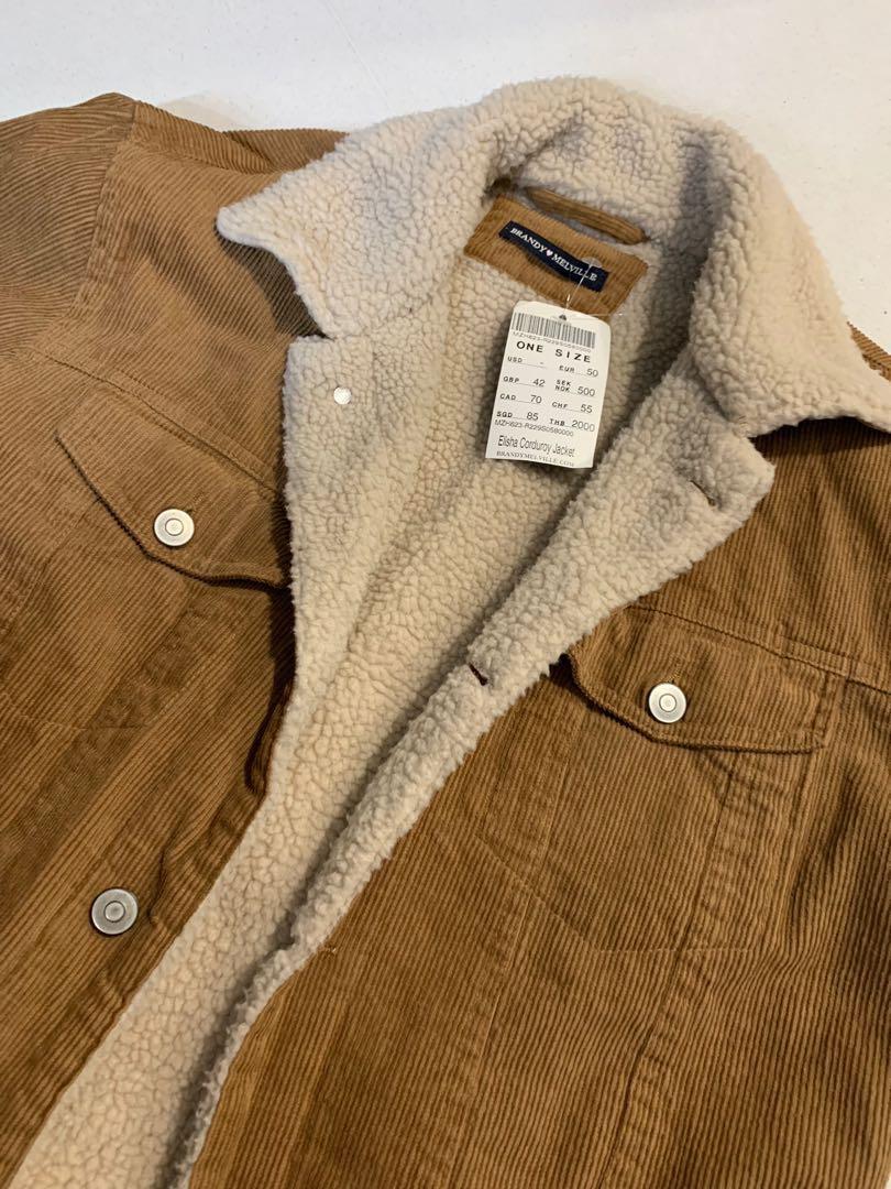 Brandy melville corduroy jacket online