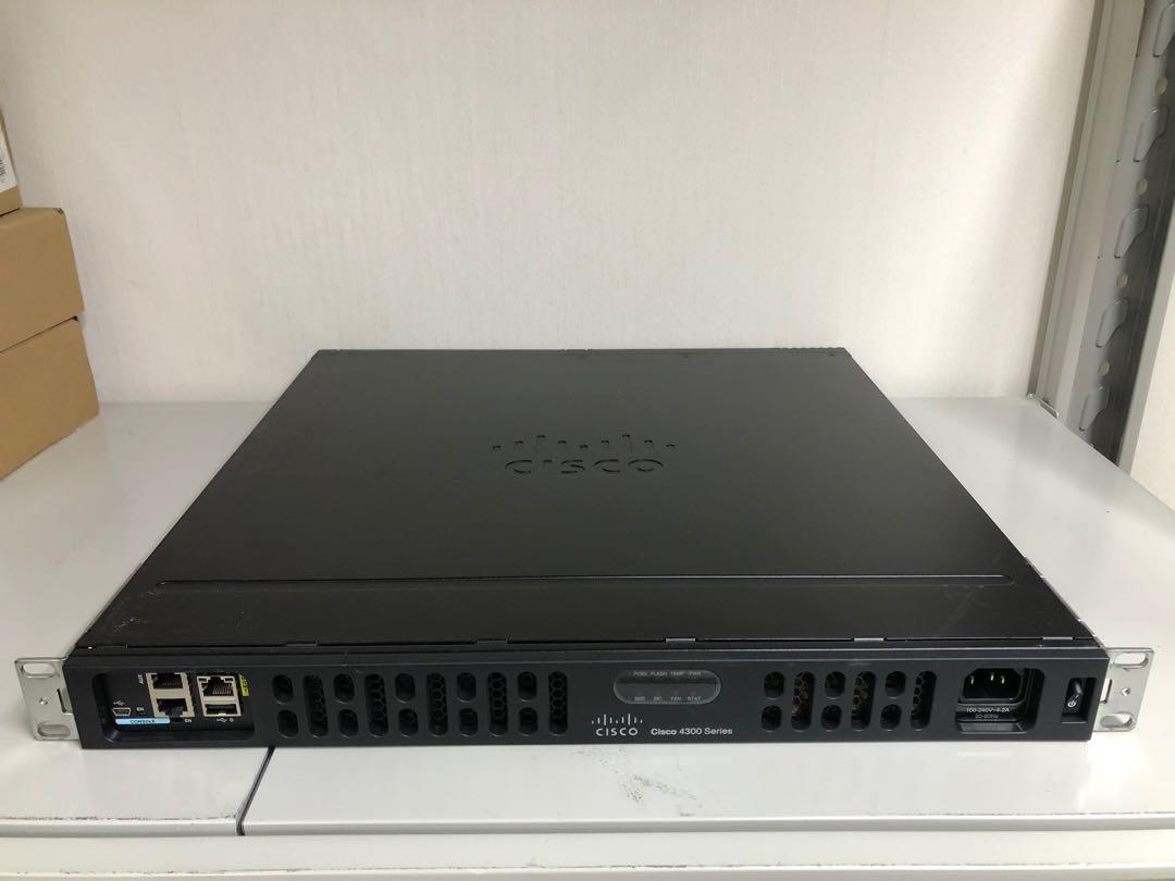 Cisco 4331 Router, 電腦＆科技, 電腦周邊及配件, Wifi及上網相關產品 Carousell