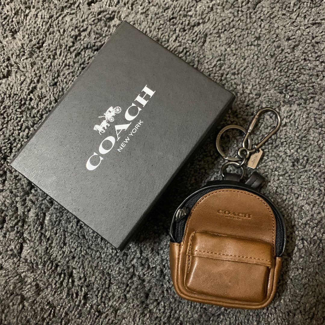 Coach backpack clearance keychain