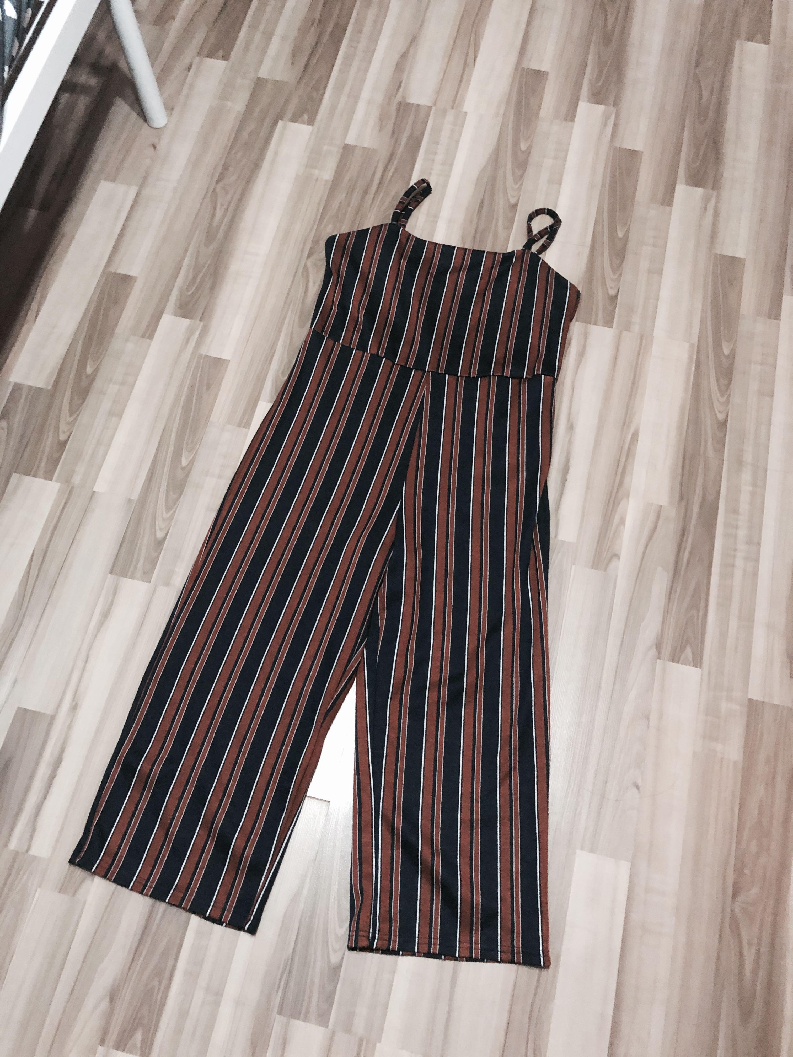 Cotton on striped jumpsuit sales