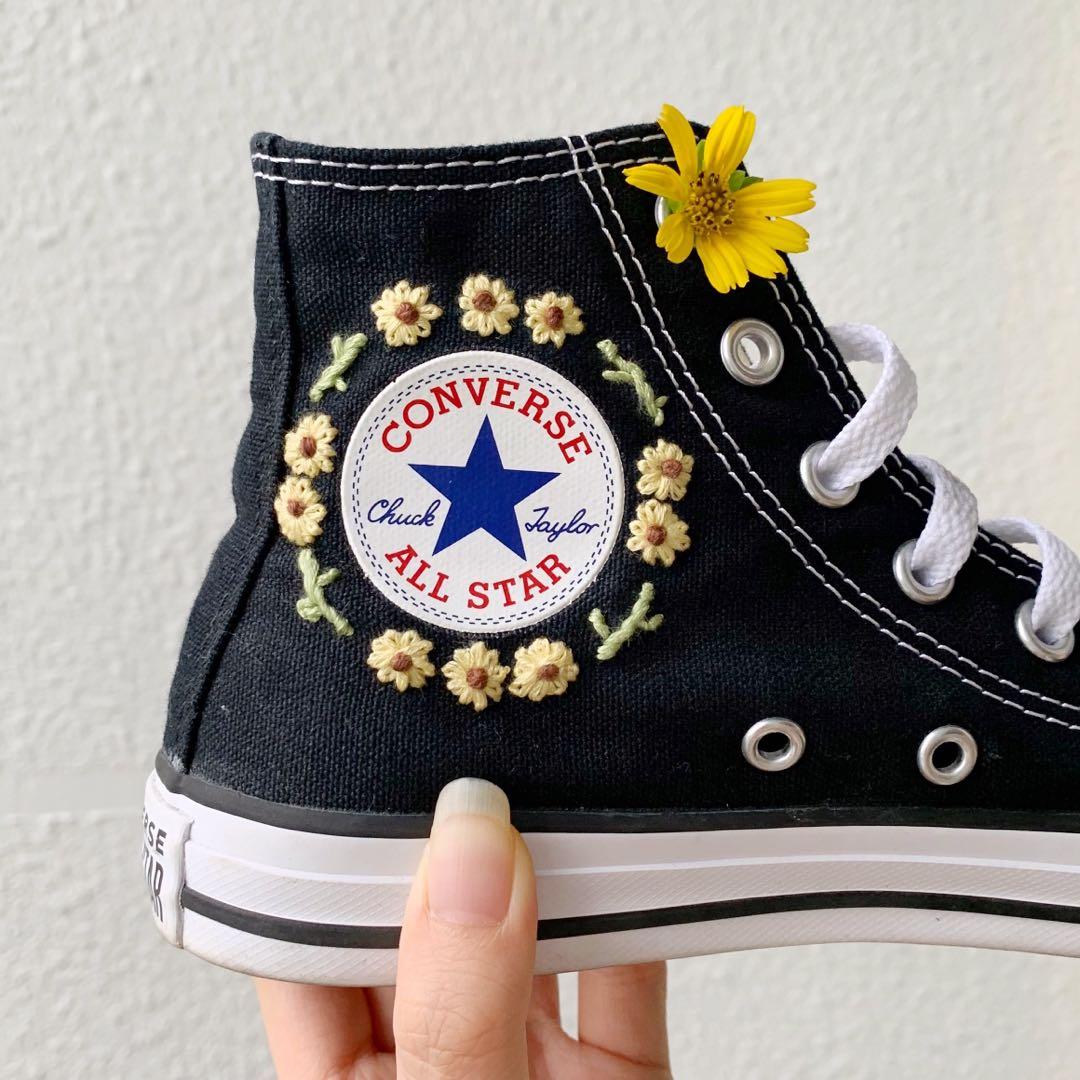 can you embroider converse shoes
