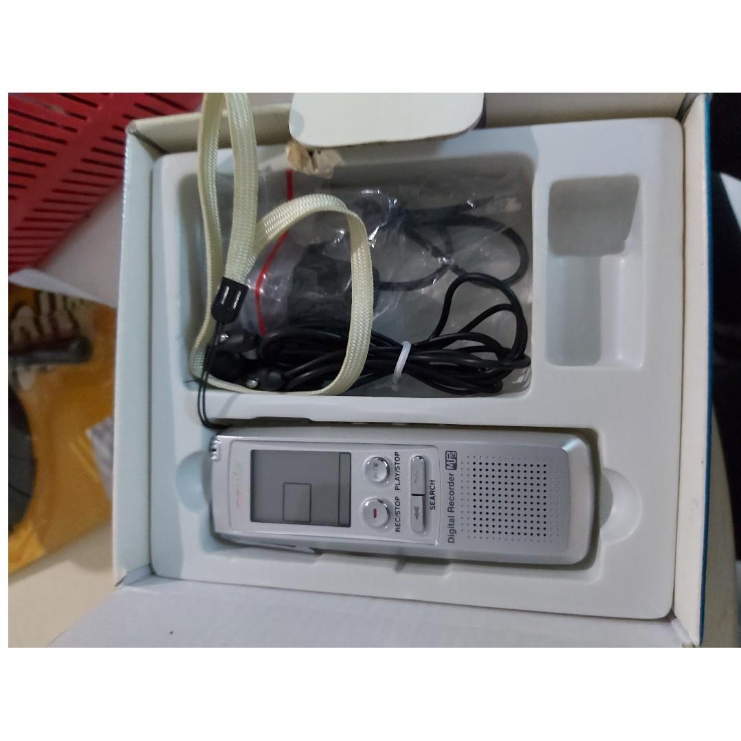 Digital Audio Player and Voice Recorder @Php1300each (Category: Voice Recorders) located in Angeles City. Submitted by edjazmin (Listing ID 258131883, Image 1). Description: Digital Audio Player and Voice Recorder 3pcs ( 1300each ) used Good working condition Buy now!!! Selling as is Pls Self Inspect ---------------------------------------------- Viewing: No. 544 Acacia St. Dona Belen Subdivision Sto. Cristo Angeles city Pampanga 2209 Office hour