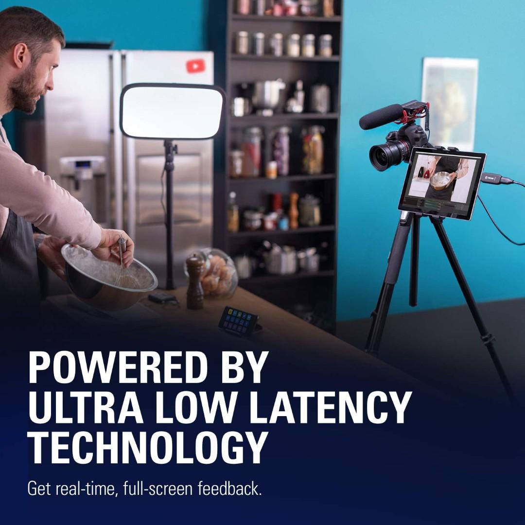 Elgato Cam Link 4k Broadcast Live Record Via Dslr Camcorder