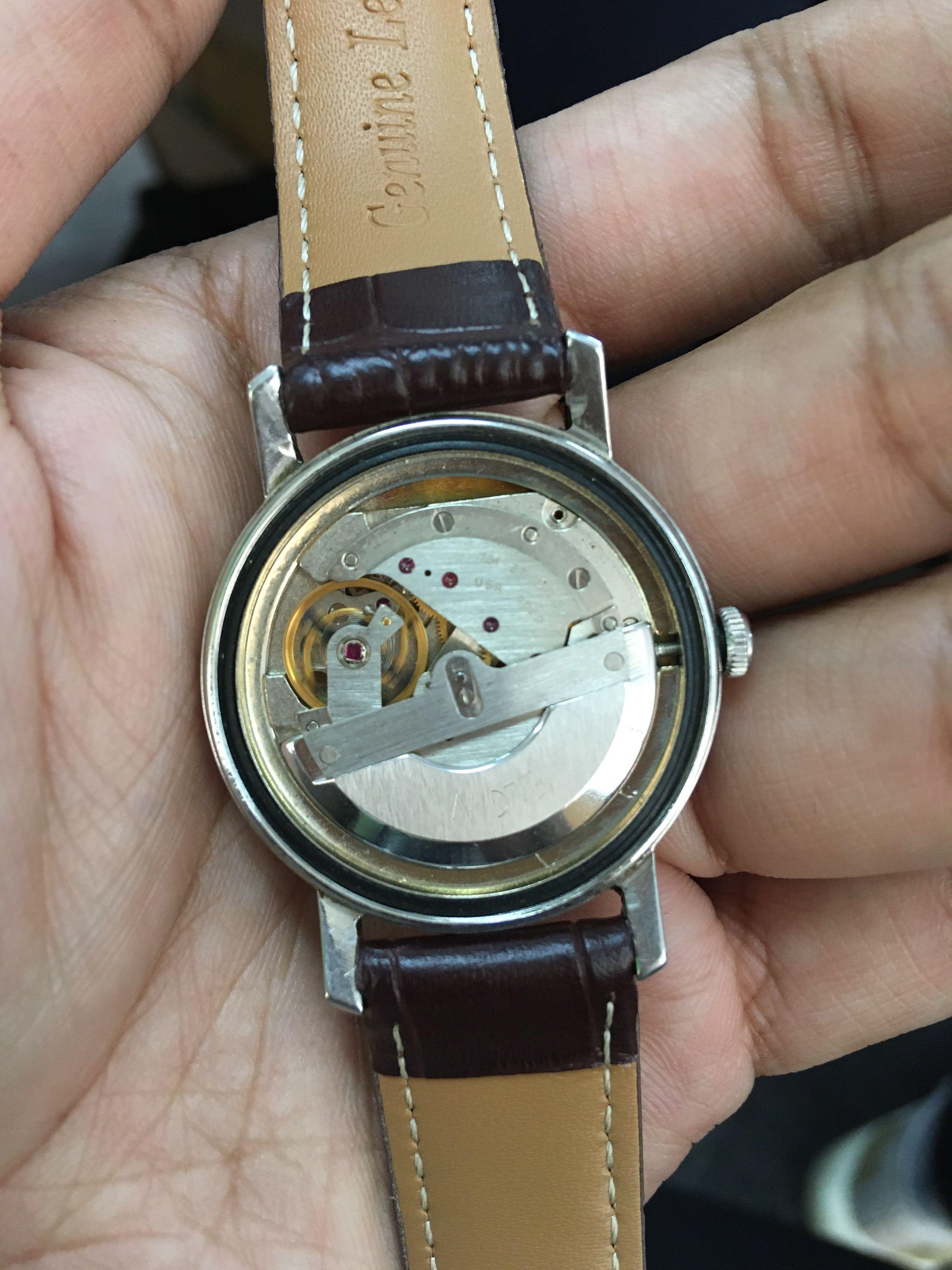 Vintage lord Elgin 27 Jewels Self winding watch Men s Fashion