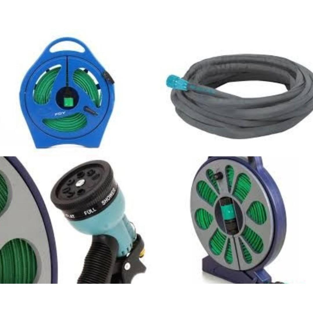 Flat Hose with Reel & Aqua Gun (Category: Construction Tools & Equipment) located in Manila. Submitted by joeyroque09 (Listing ID 258080217, Image 1). Description: Takezo Industrial Supply 09177110098 For more inquiries please contact https://www.facebook.com/takezo.industrial Our Website: takezoindustrialsupply.com https://takezoindustrialsupply.storehub.me/ Flat Hose with Reel & Aqua Gun FHR-25 1/2" x 25' Price: 786 FHR-50 1/2" x 50' Price: 102