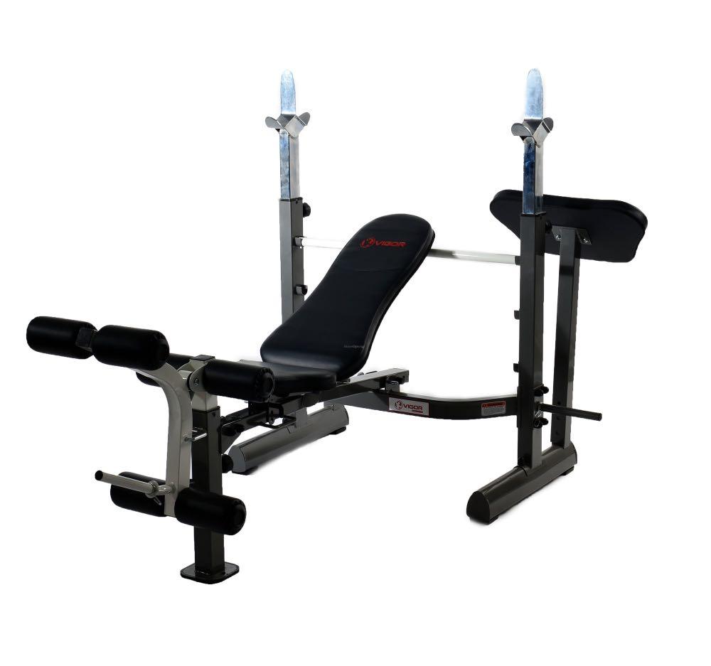 Foldable Gym Bench Vigor Sports Weights Gym Equipment On