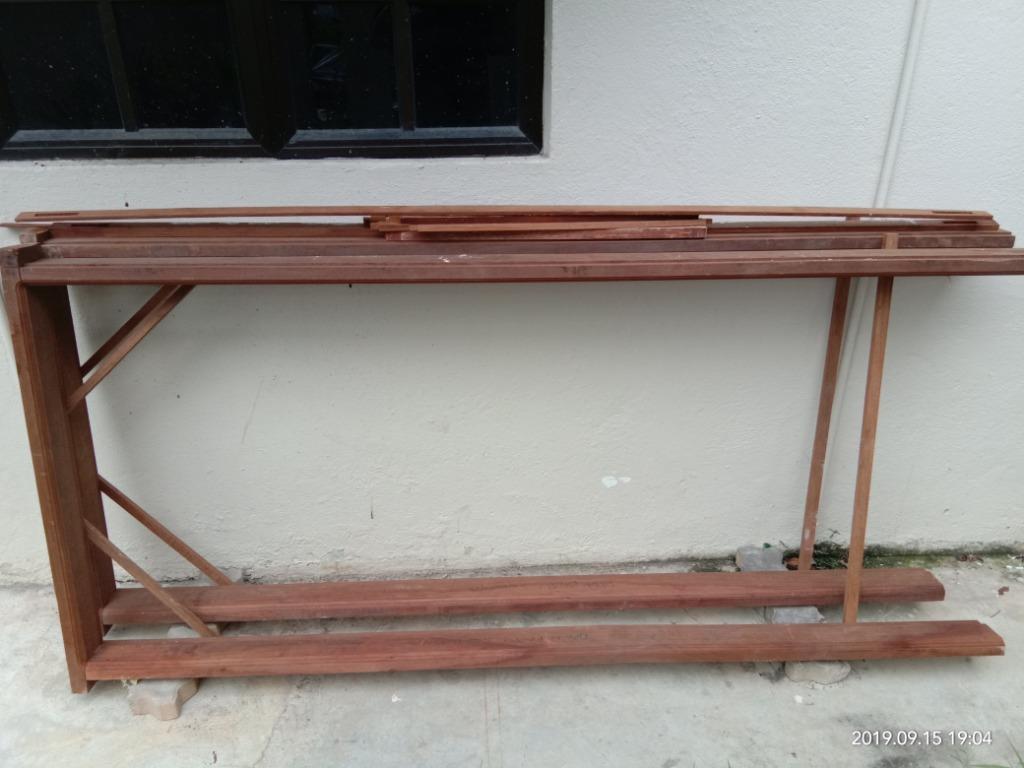 For Sale Frame Pintu Kayu Solid Home Furniture Others On Carousell