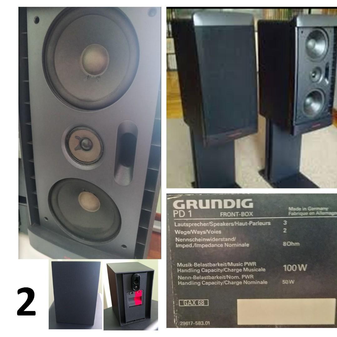 Grundig Pd1 Speakers Electronics Audio On Carousell
