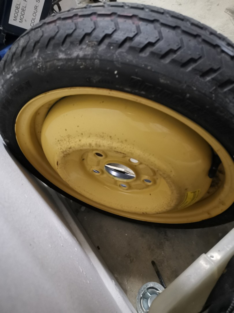 Honda civic spare tyre, Car Accessories, Tyres & Rims on Carousell