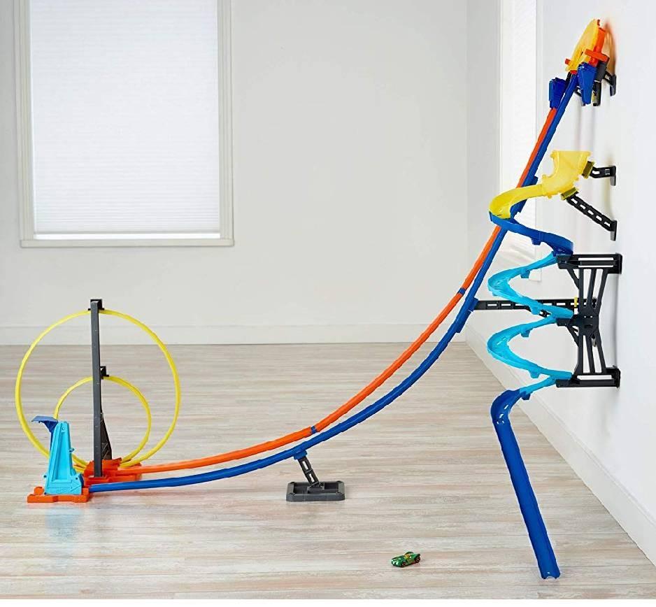 hot wheels vertical launch track