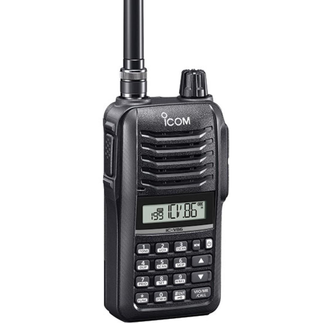 Icom V86 Two Way Radio 7 Watts Power Made In Japan Audio Portable Music Players On Carousell