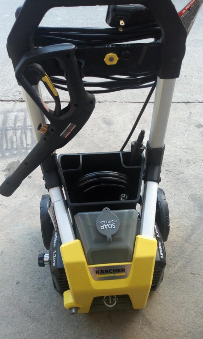 Karcher pressure washer 1800psi(110v), Furniture & Home Living