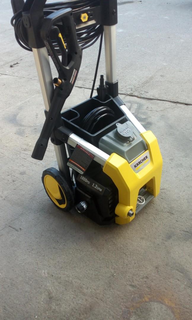 Karcher pressure washer 1800psi(110v), Furniture & Home Living