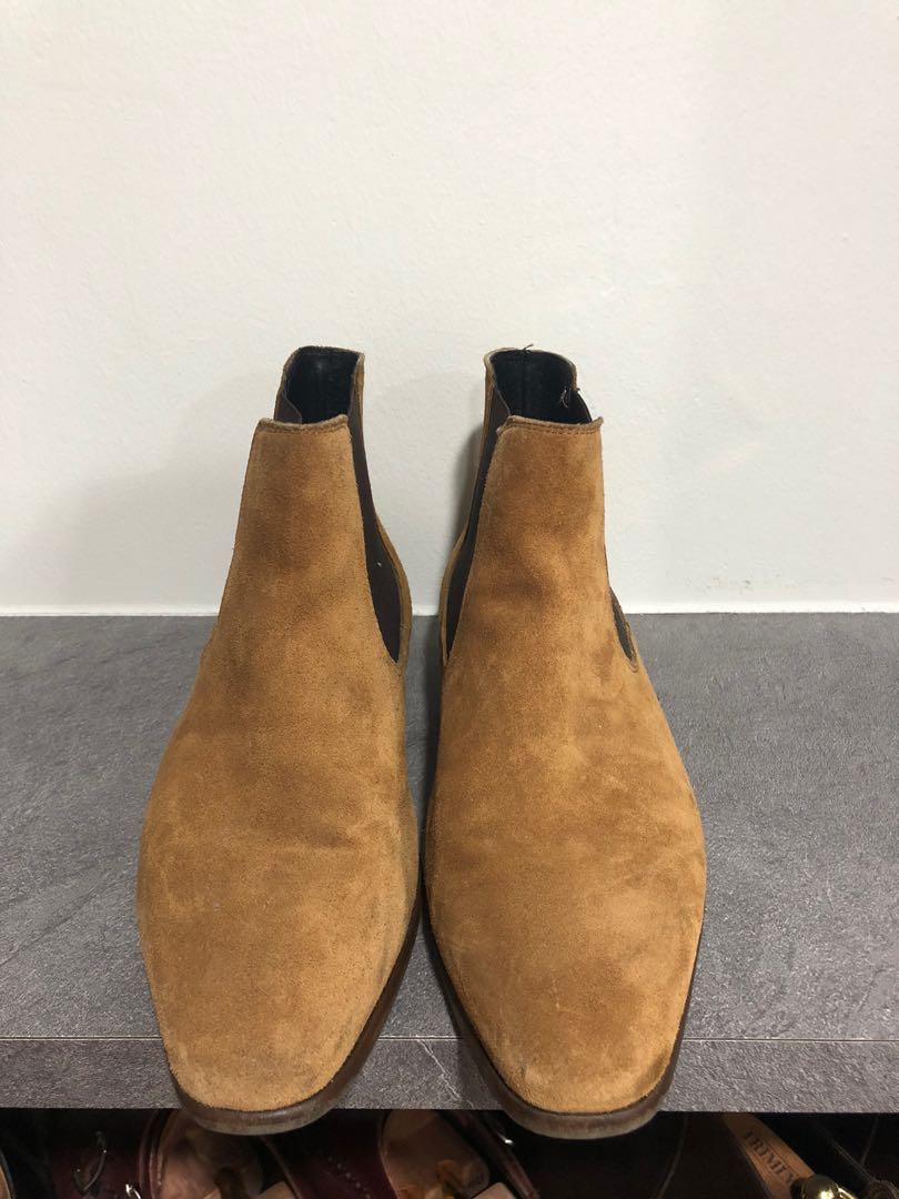 Kg by kurt top geiger suede chelsea boots