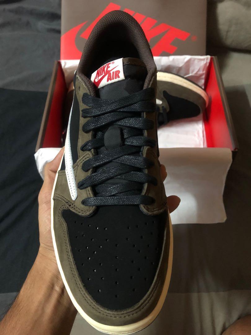 Nike Air Jordan 1 Low Travis Scott Men s Fashion Footwear