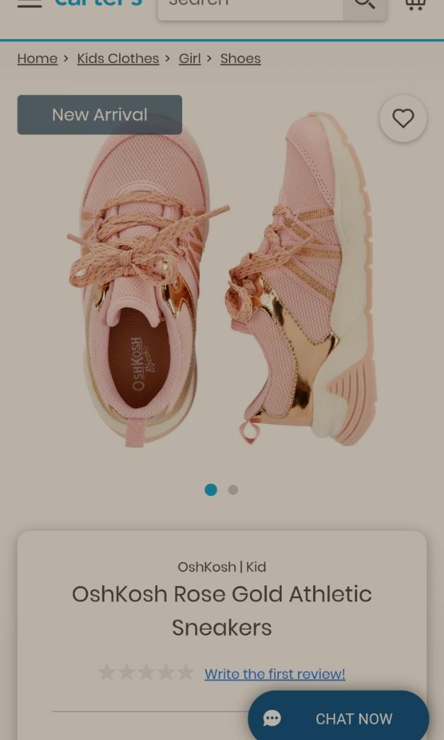 gold infant shoes size 3