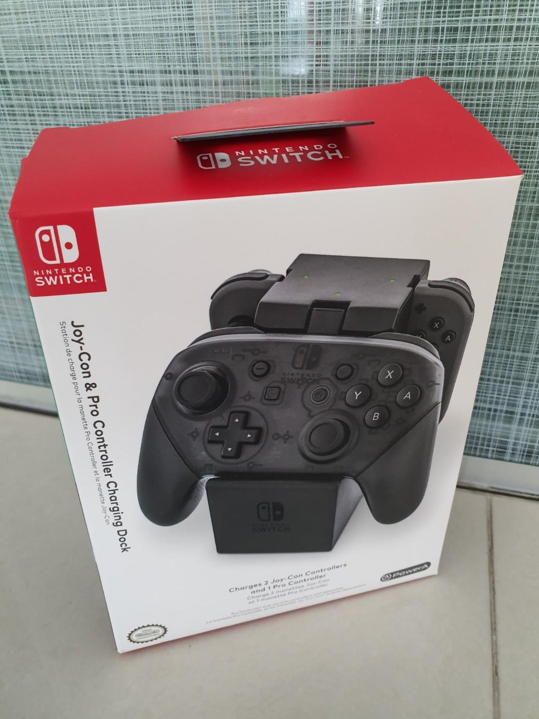nintendo switch pro controller first charge