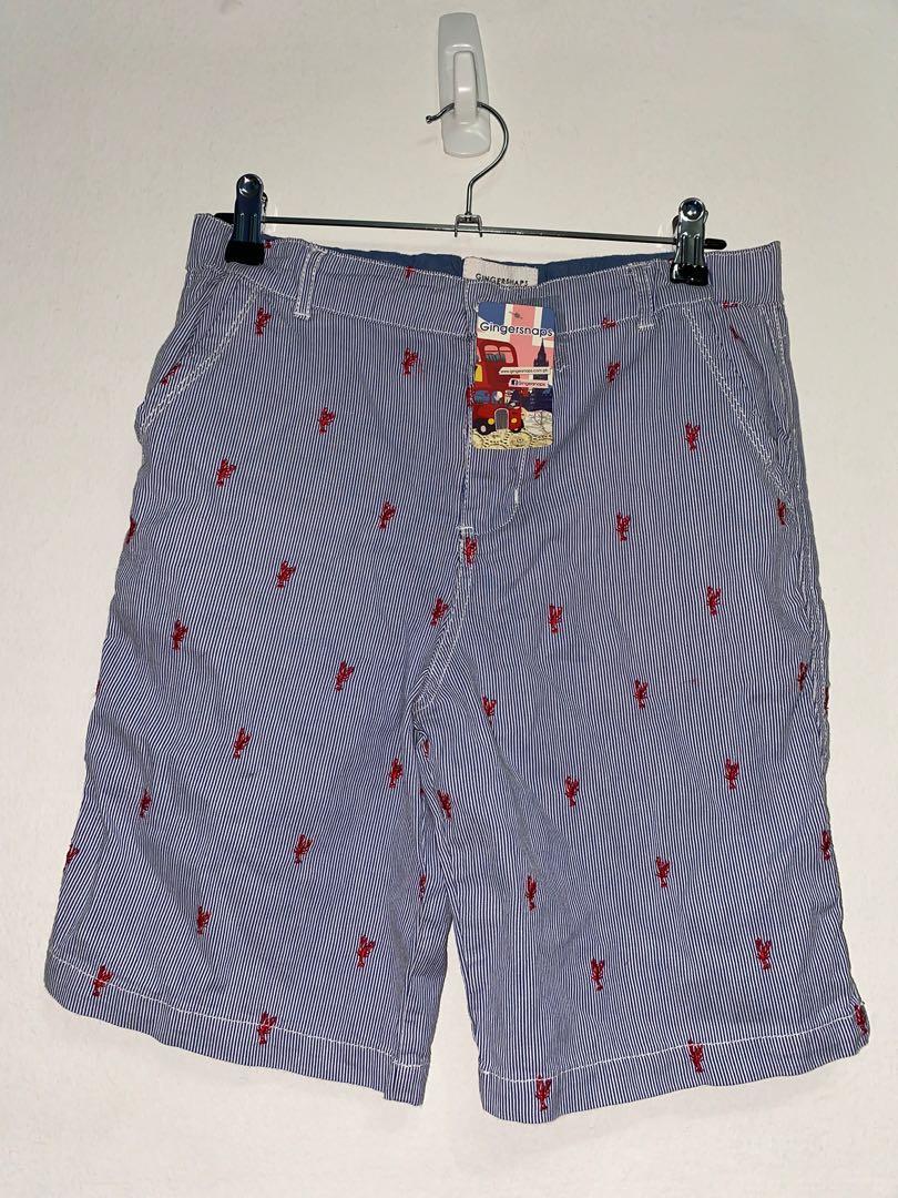 Printed Blue Shorts Babies Kids Boys Apparel 8 To 12 Years On Carousell - roblox shorts with drawstring cotton shorts for kids boy in 2020 cotton shorts kids boys shorts