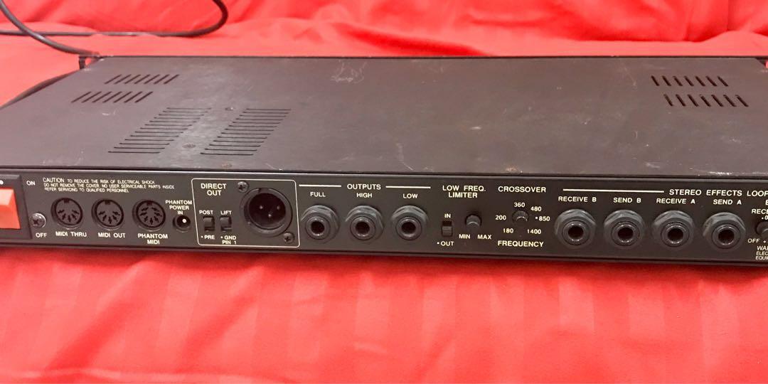 Rare ADA MB-1 MIDI TUBE BASS PREAMP, Music & Media, Music Instruments ...