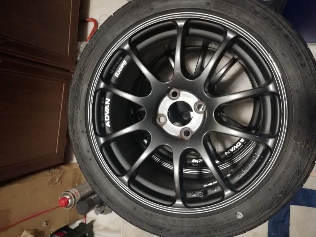 Rim 16x7 advan racing, Auto Accessories on Carousell