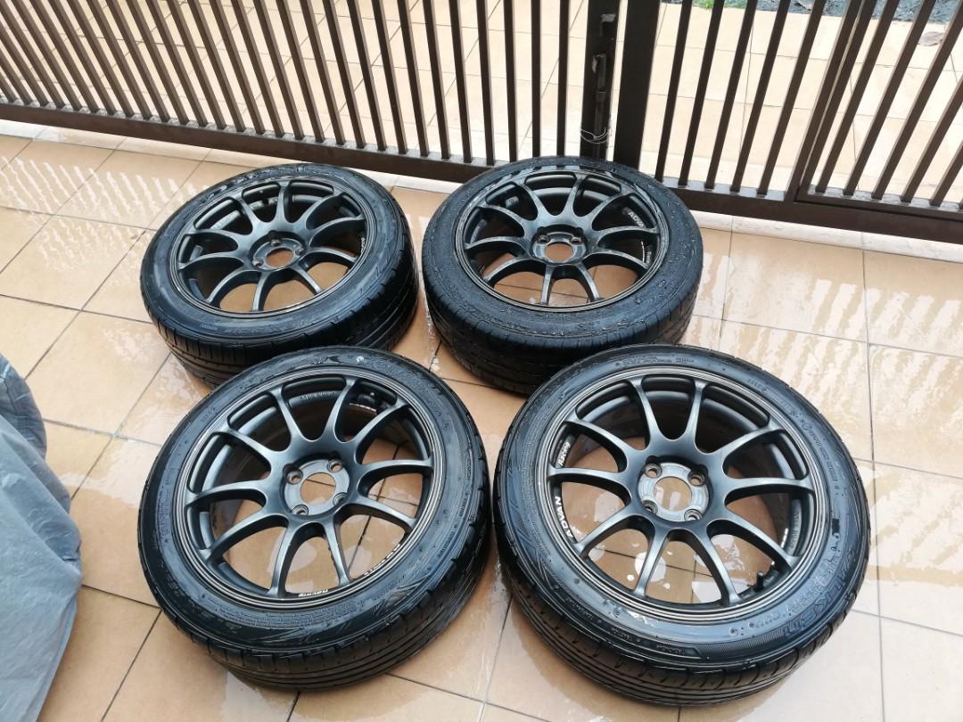 Rim 16x7 advan racing, Auto Accessories on Carousell