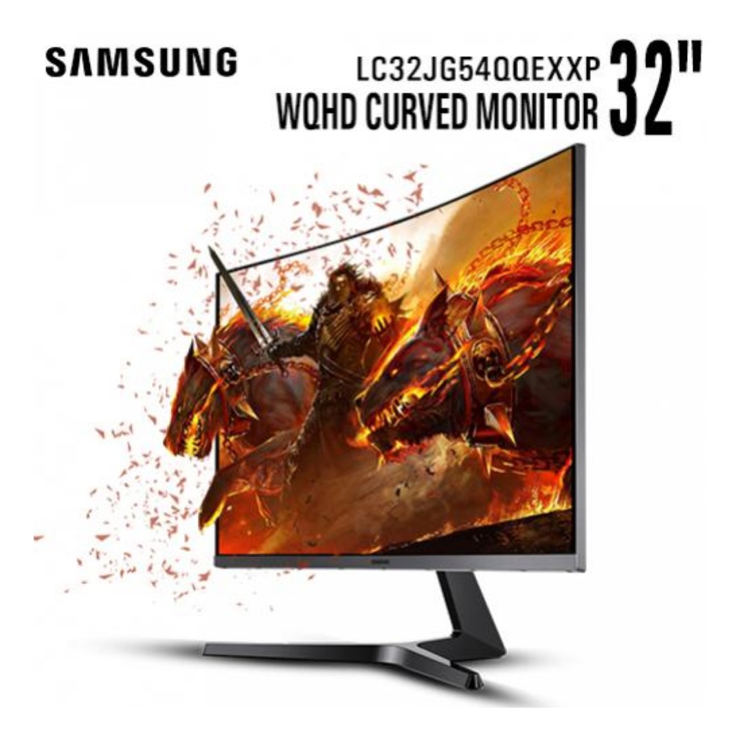 samsung 32 inch wqhd curved monitor lc32jg54qqexxp