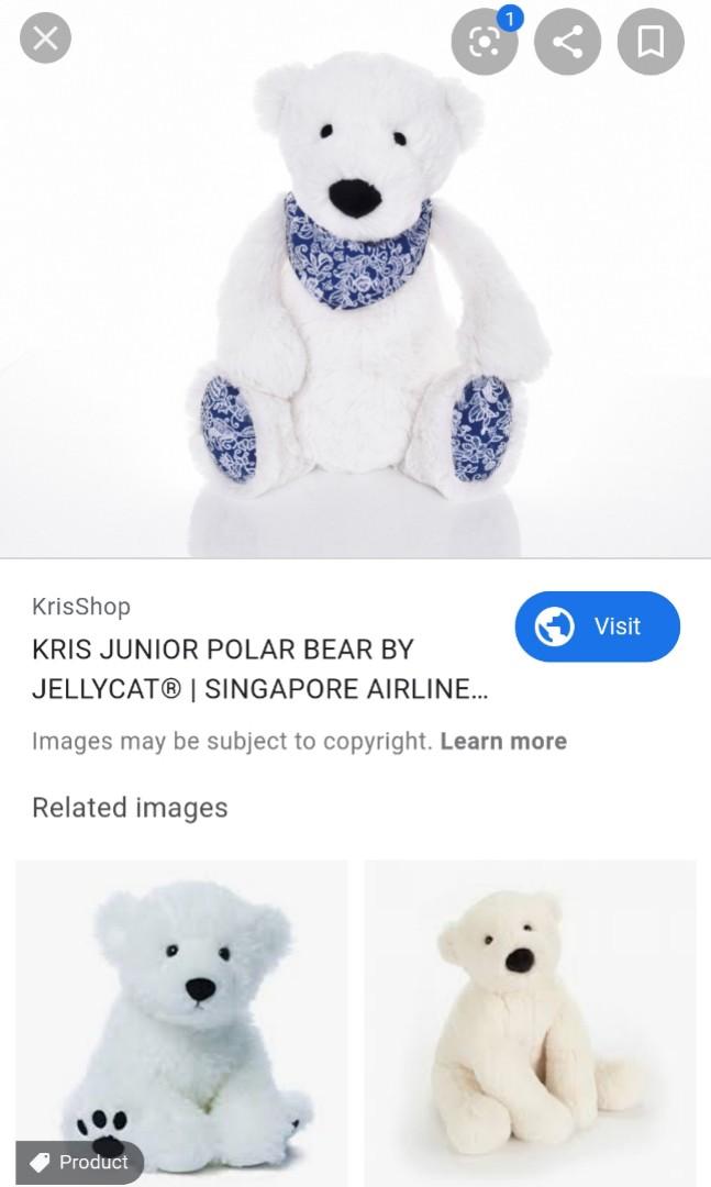 Singapore airlines jellycat outlet