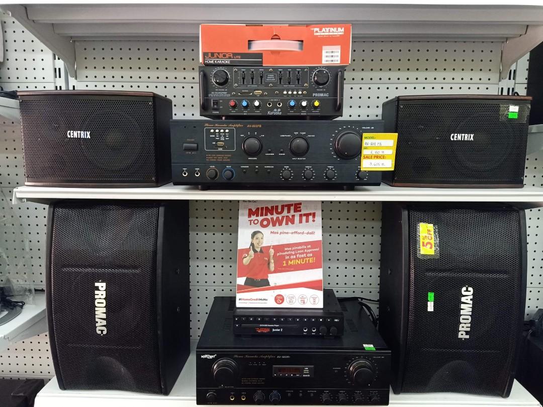 promac speaker with amplifier