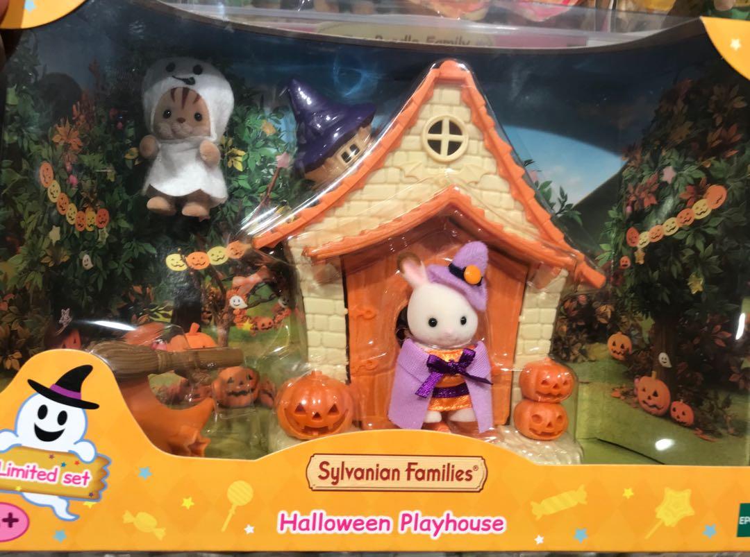calico critters halloween playhouse