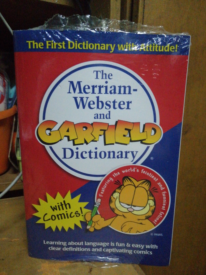 The Merriam-Webster and Garfield Dictionary, Hobbies & Toys, Books ...